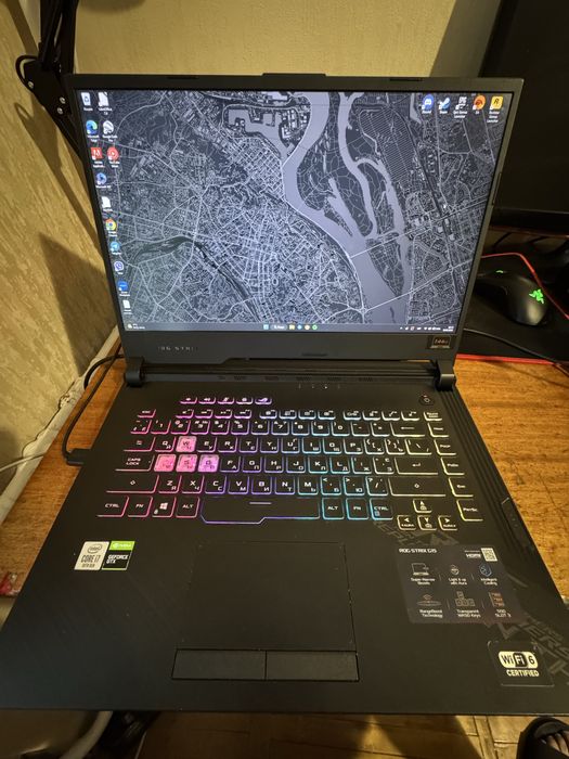 Ноутбук Asus ROG Strix G15 i7-10750H GTX 1660Ti 16GB 512SSD