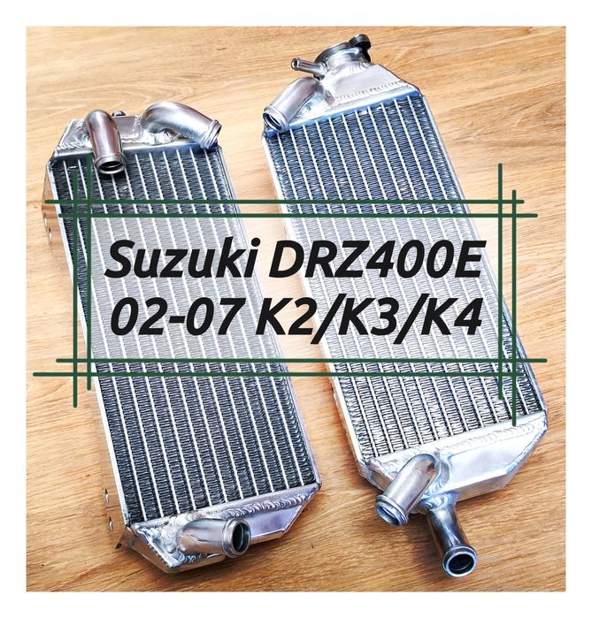 Radiadores Suzuki DRZ400E de 02 a 07  K2/K3/K4
