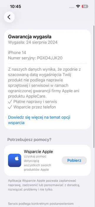 Iphone 14 128GB, biały, white, bateria 99%