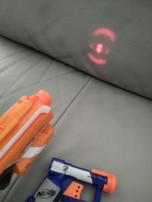 Pistolety zabawki nerf zestaw