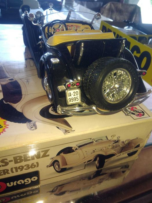 Kit Metal 1:20 BBURAGO - Mercedes 500K roadster