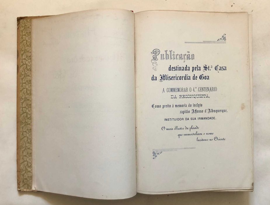 História da Misericórdia de Goa (1520_1620)