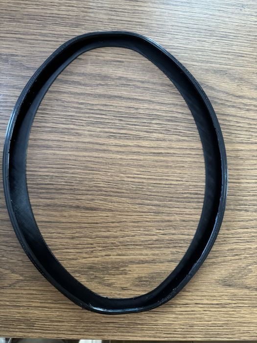 bumper ochronny do najnowszej cewki Rutusa Versy DD28.5 - czarny