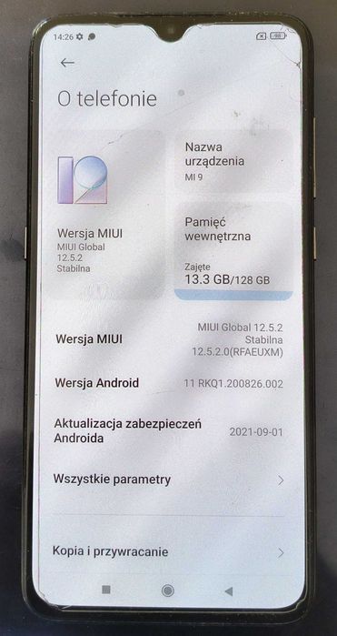 Telefon Xiaomi Mi9 6/128GB