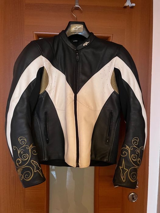 Kurtka motocyklowa skórzana damska Alpinestars