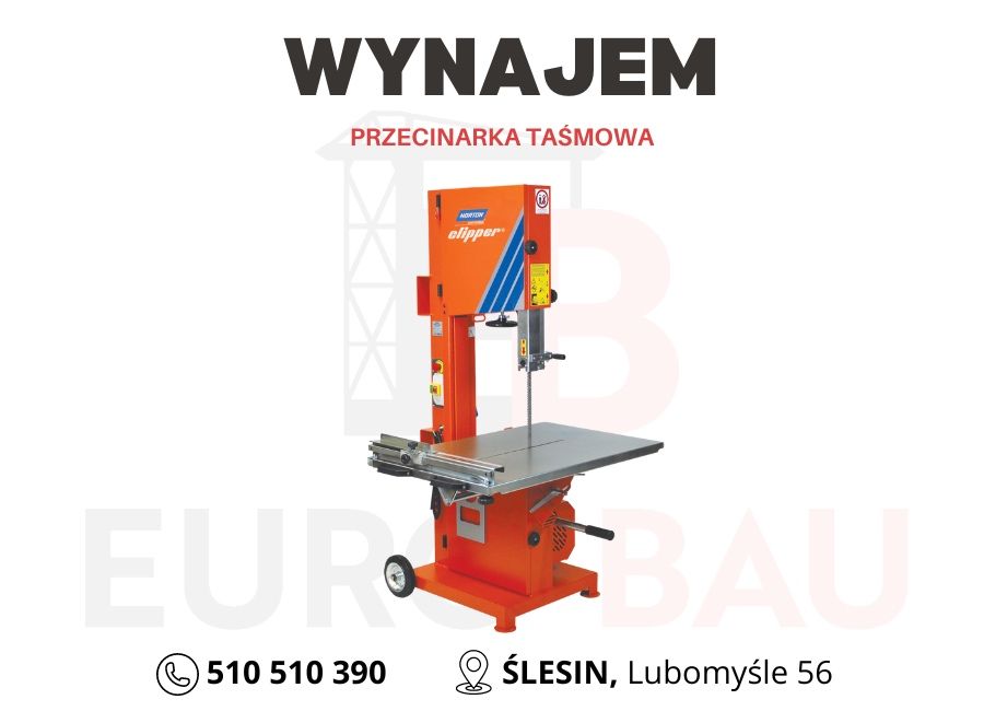 WYNAJEM przecinarka taśmowa ytong lissmac norton tyrolit wypożyczalnia