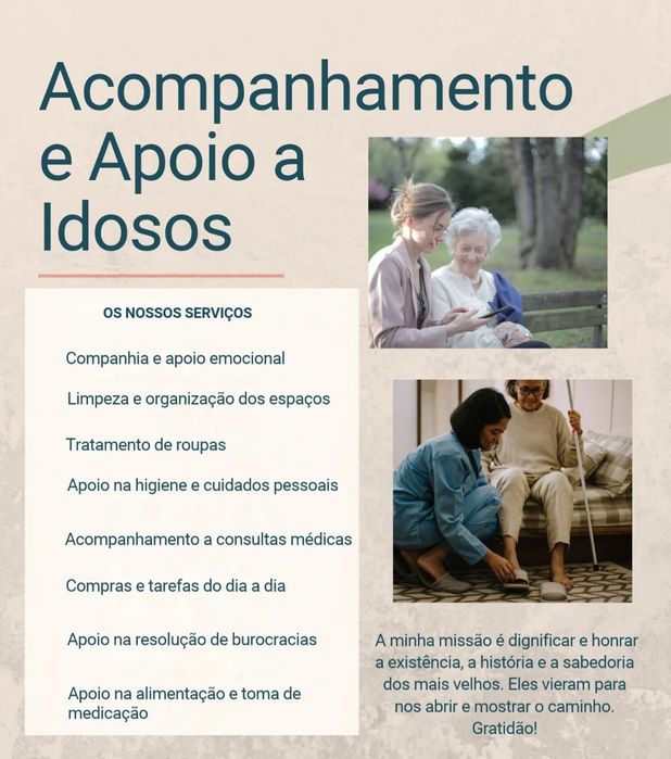 Apoio ao domicílio a Idosos