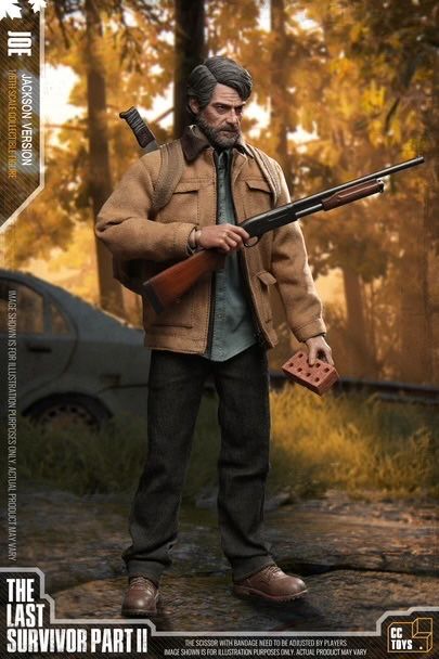Фигурка 1/6 The Last Of Us Part 2 Joel CC Toys тип hot toys: 23