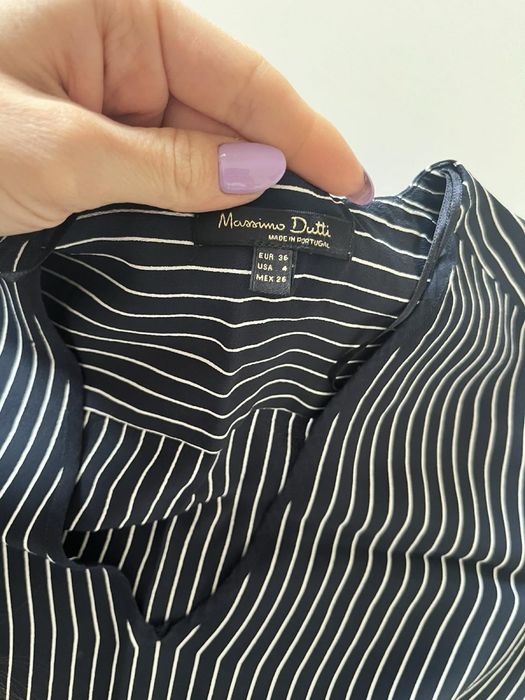 Koszula w paski massimo dutti S