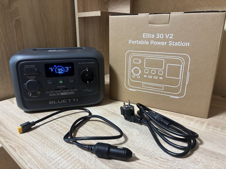 Зарядна станція  BLUETTI ELITE 30 V2 GRAY 288 в.ч(w.h) 600w  LifePo4