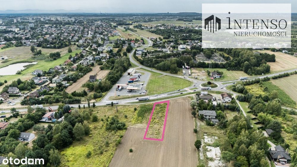 Działka usługowa | Szybki dojazd do centrum i A1