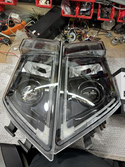 Фари на Volvo FH 13 з новими лінзами Biled, гарантія 2роки!!