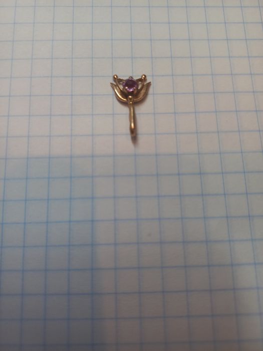 Złota zawieszka Vintage 583