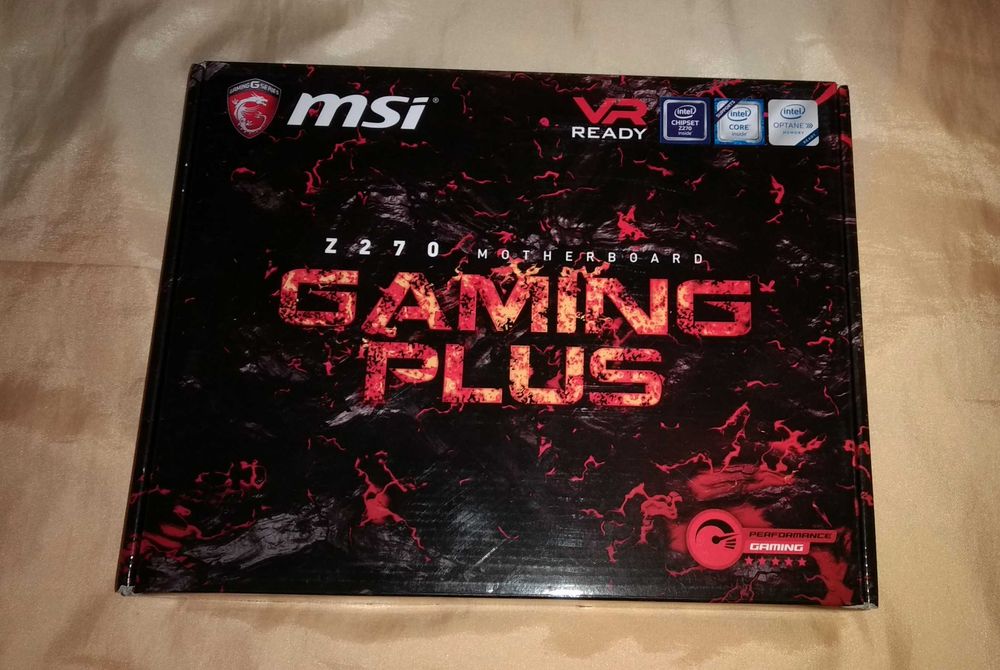 Płyta główna MSI Z270 Gaming plus z pudełkiem NOWA gamingowa