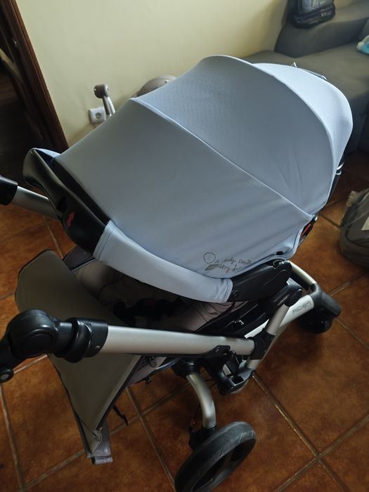 Carrinho de bebe + ovo + base isofix