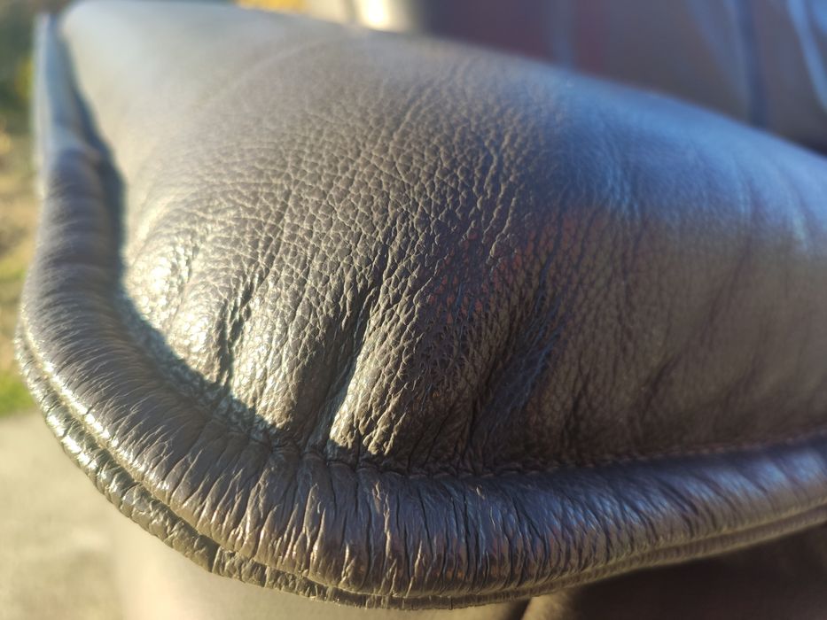 Narożnik skórzany/rogówka/ wypoczynek-skóra naturalna! Nowoczesny!
