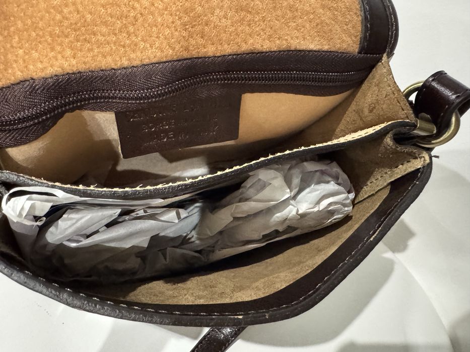 Кожаная сумка Сумка из натуральной кожи Италия Планшет