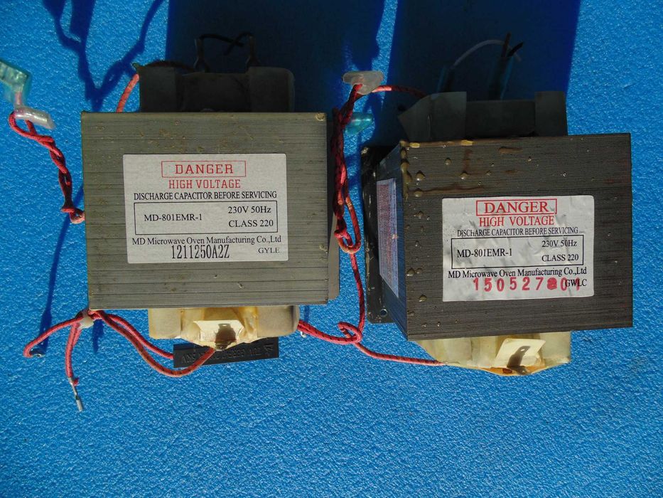 Transformator z mikrofalówki do zgrzewarki  elektromagnesu MD-801EMR