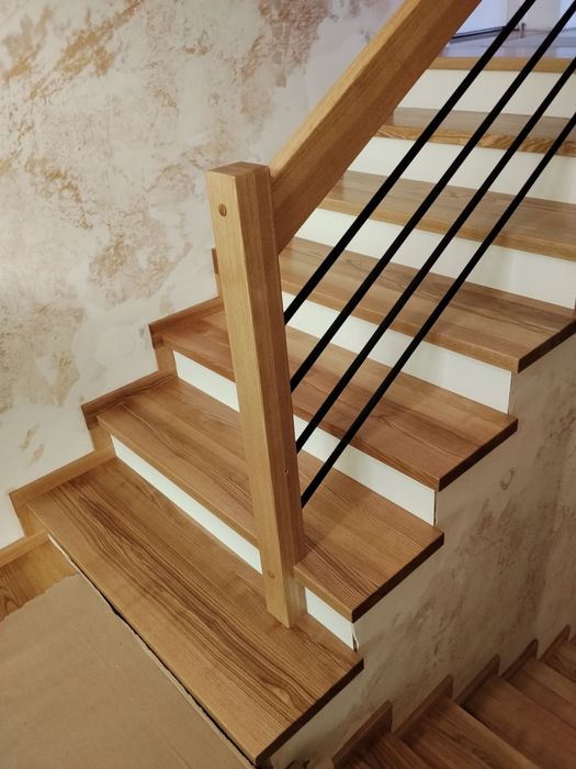 Stopnie schody  drewniane do samodzielnego montażu dywanowe  trepy