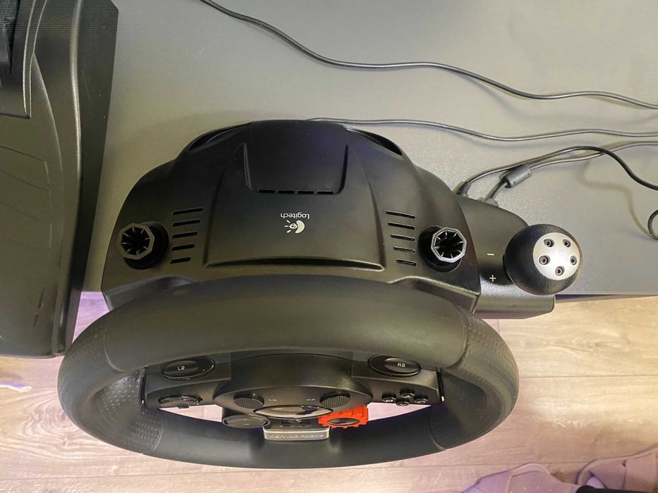 Logitech Driving Force GT | Ігрове кермо | 900 градусів