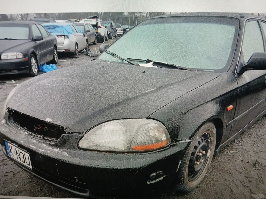 honda civic VI d16y7 1.6 16v silnik skrzynia sanki belka przód tył wahacz zacisk zwrotnica