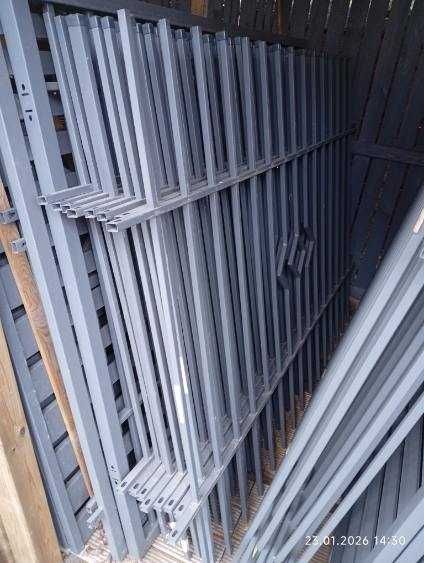 Wyprzedaż bram i ogrodzeń antracyt NOWE-RÓŻNE MODELE-300 PLN