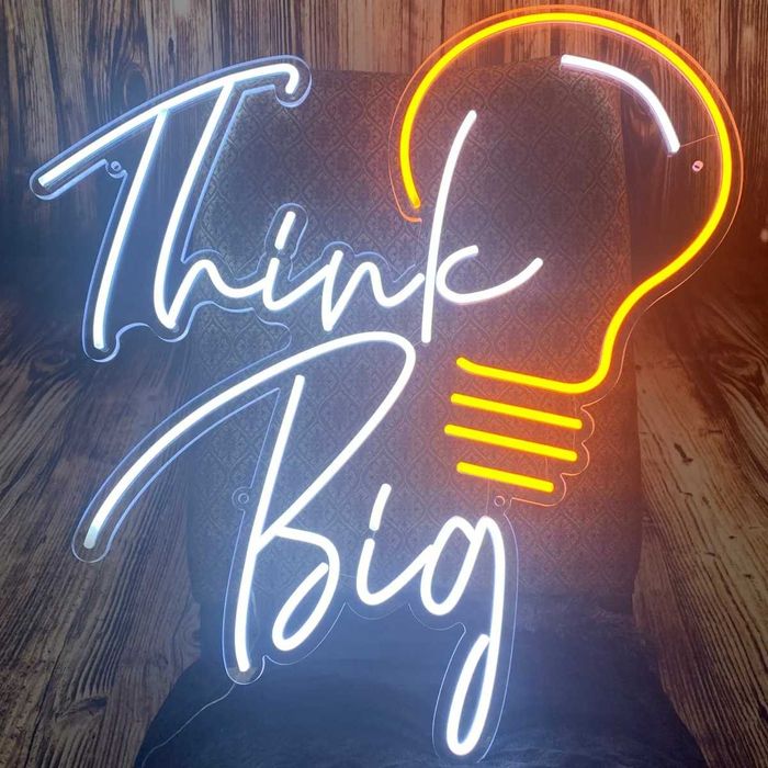 Виготовлення неонових вивісок| Без розводів клею та зазорів