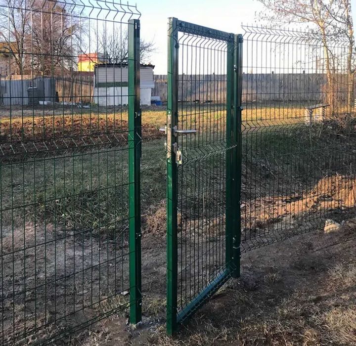 Доступна огорожа 3-Д сітка паркан стовпи ворота хвіртка