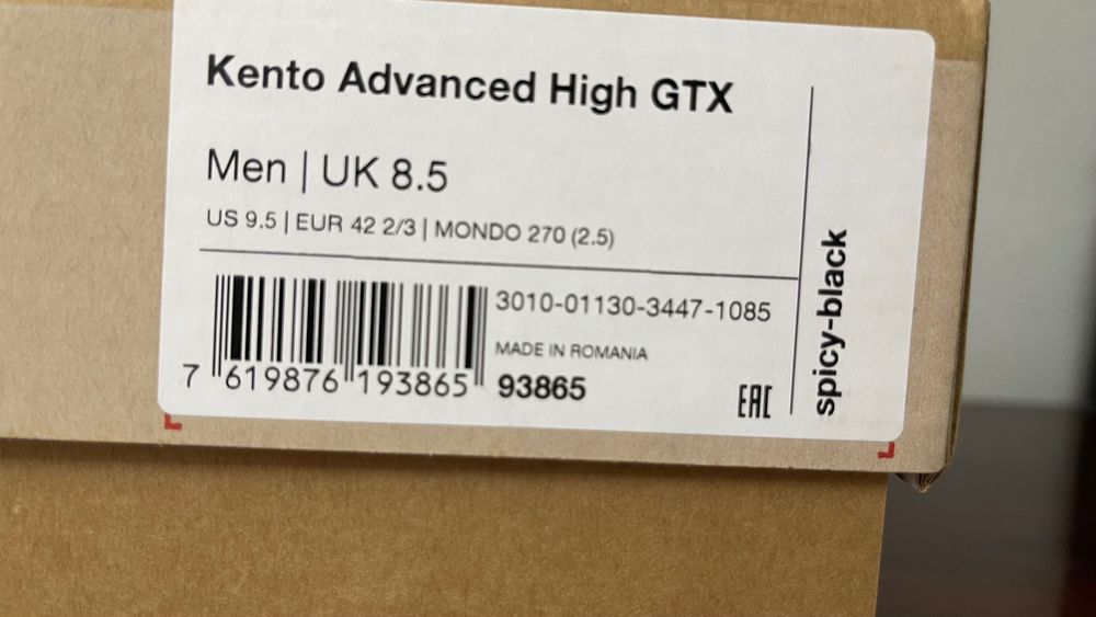 Mammut Kento Advanced High GTX roz 42 2/3