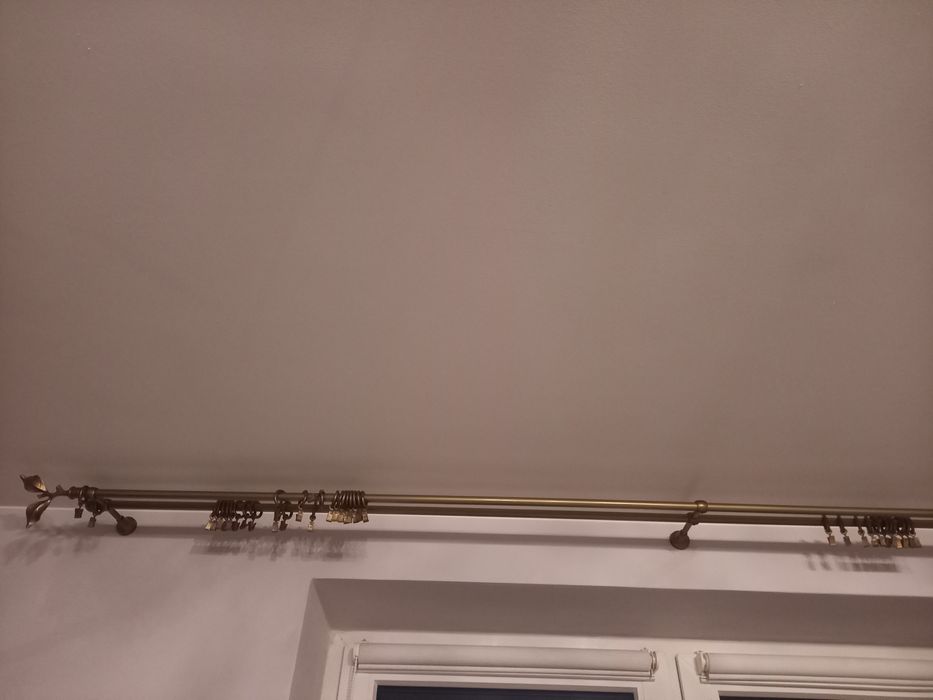 Karnisz podwójny 3 sztuki