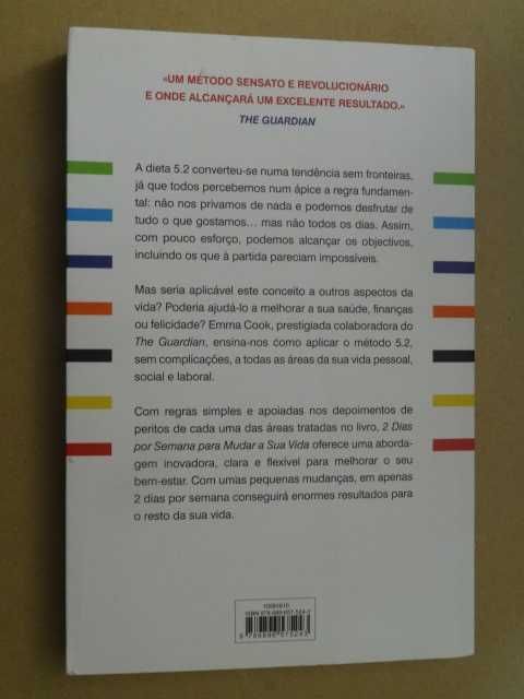 2 Dias por Semana para Mudar a Sua Vida de Emma Cook - 1ª Edição
