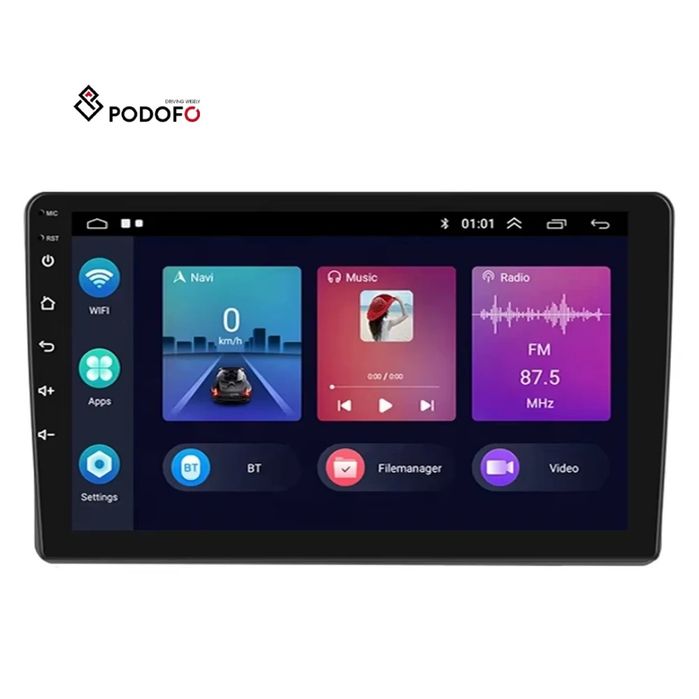 Rádio android Fiat Panda 2003-12 CARPLAY WIFI GPS BT 2/32GB novo
