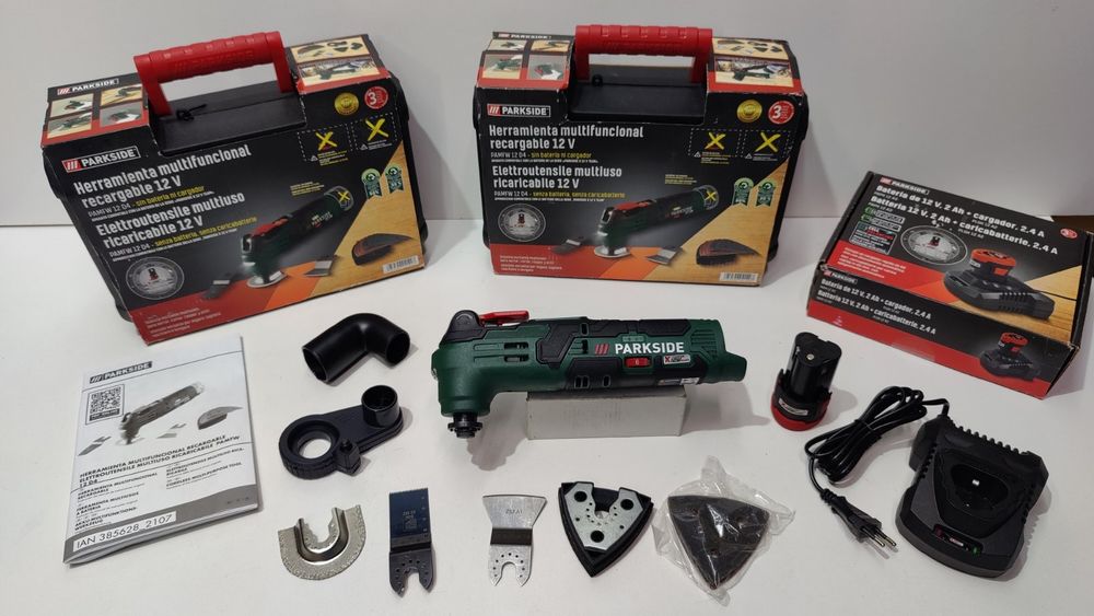 АКЦІЯ НОВ КОМПЛЕКТ зGERMAN реноватор Parkside PAMFW 12/мультитул/різак