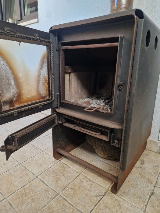 Salamandra de Ferro Hergóm + Tubagem Incluída