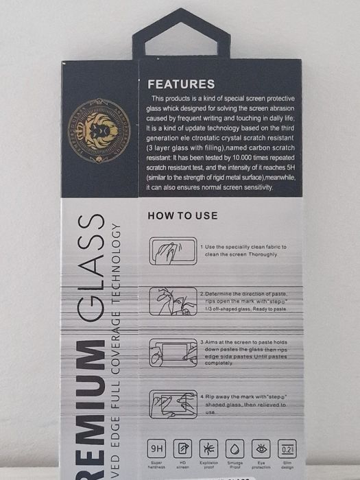 Hartowane szkło HARD Full Glue 5D do IPHONE 7 PLUS/8 PLUS BIAŁE