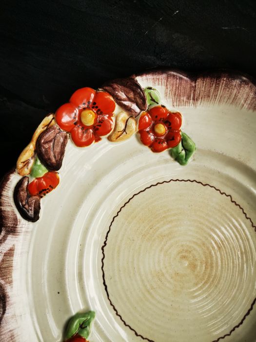 Duża patera Villeroy&Boch,  secesja,  Art Deco, antyk,  porcelana