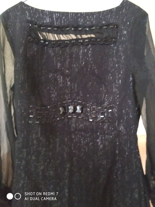 Платье черное, Размер 40