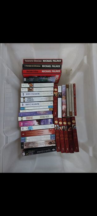 Livros usados variados