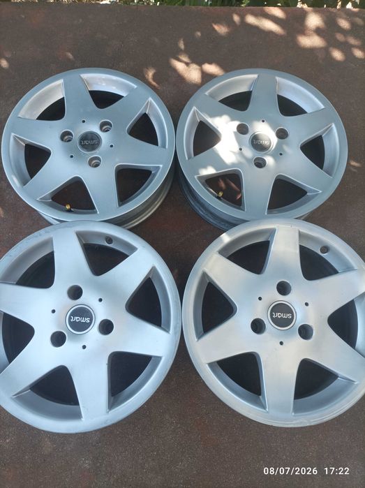 Jantes 15 3x112 Smart For Two 1 , 2, Roadster