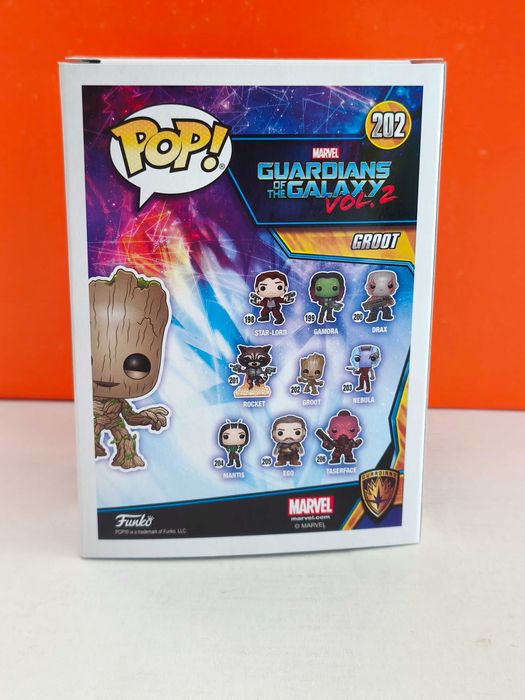 Figura Funko Pop - Guardians of the Galaxy Vol 2 #202 Groot64751969703937121