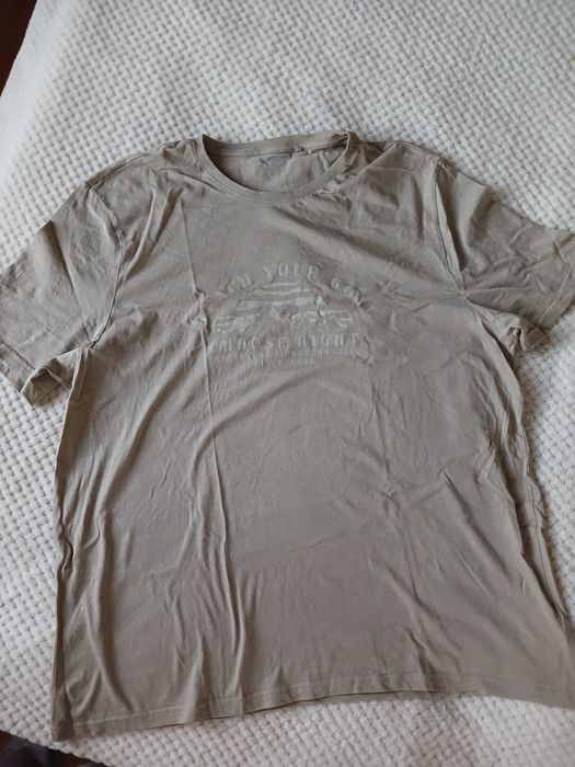 Фудболка бавовна 2XL бежева Waikiki