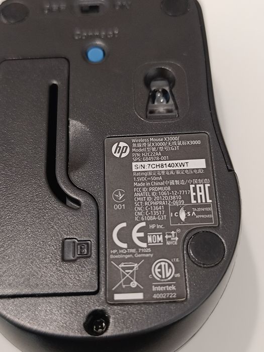 Rato HP sem fios