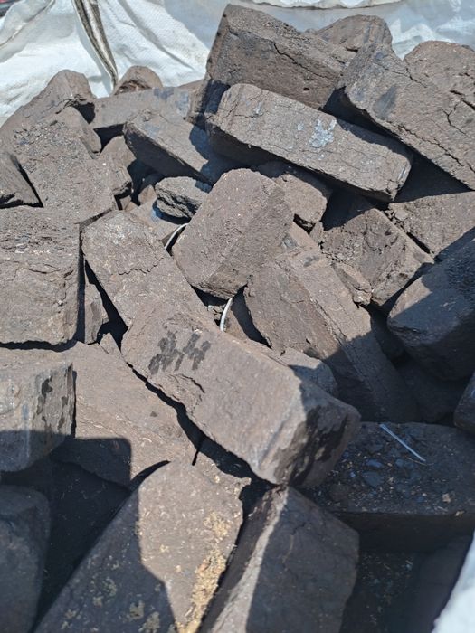 Brykiet torfowy kostka  HIT do kominka, pieca