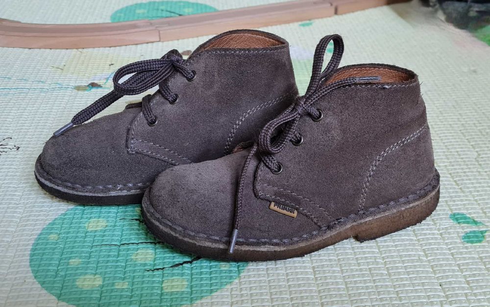 PRIMIGI 25 wiosenne SKÓRZANE botki buty adidasy chłopiec dziewczynka