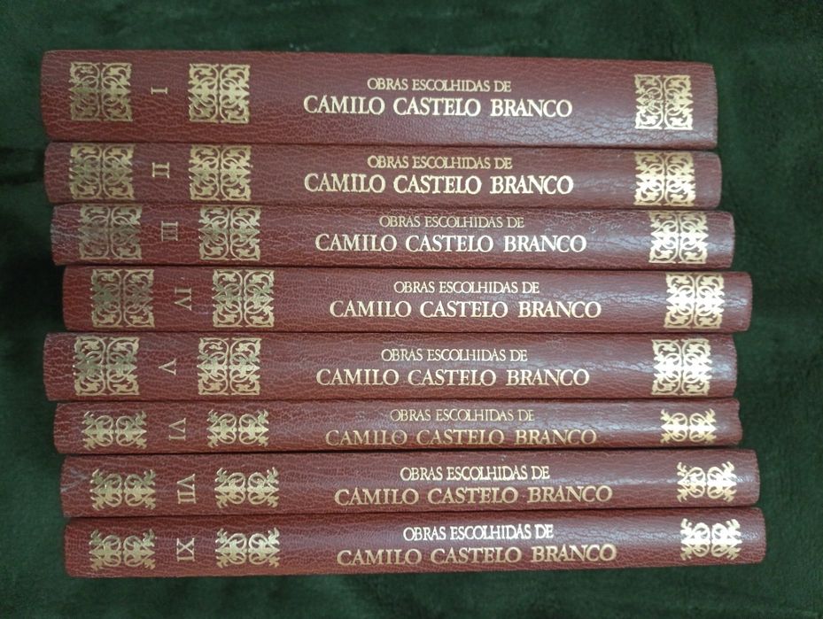 Obras Escolhidas de Camilo Castelo Branco - 8 volumes C. de Leitores