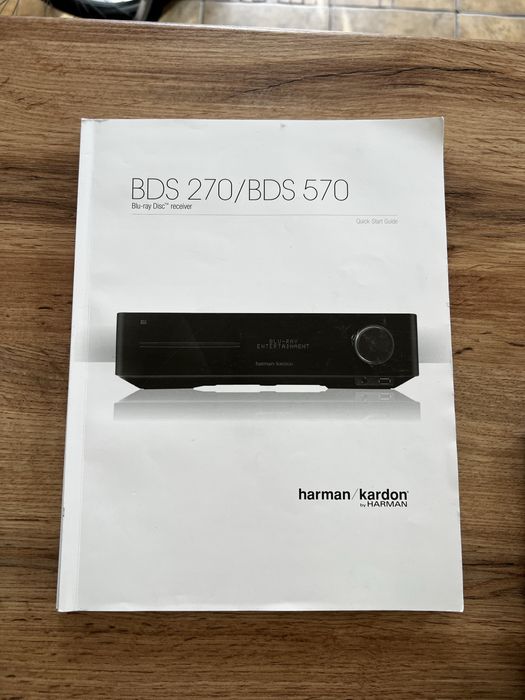 #2167 Harman Kardon BDS 570 – 3D Blu-ray | HDMI | Kino domowe | Pilot | Biały