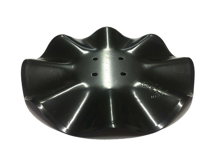 Talerz tnący falowany falisty OFAS 410mm, 4 otworowy