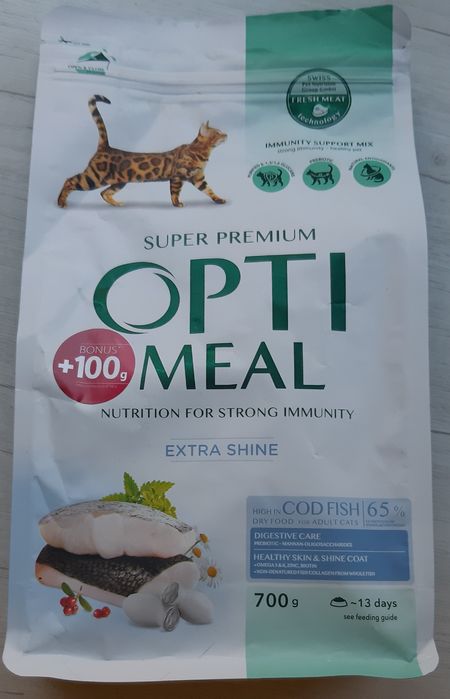Сухий корм для котів, сухой корм Optimeal