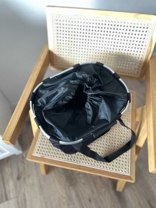 Kosz rowerowy na kierownicę zakupy piknik wodoodporny składany dla psa