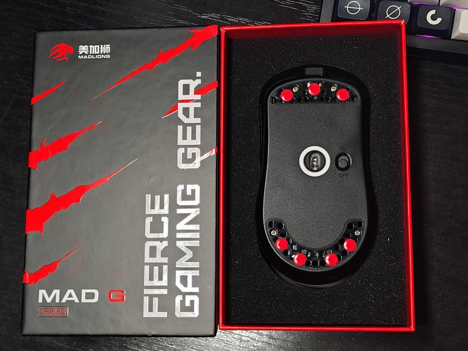 Миша FGG Madlions MAD G MAX (8K) Wireless Black